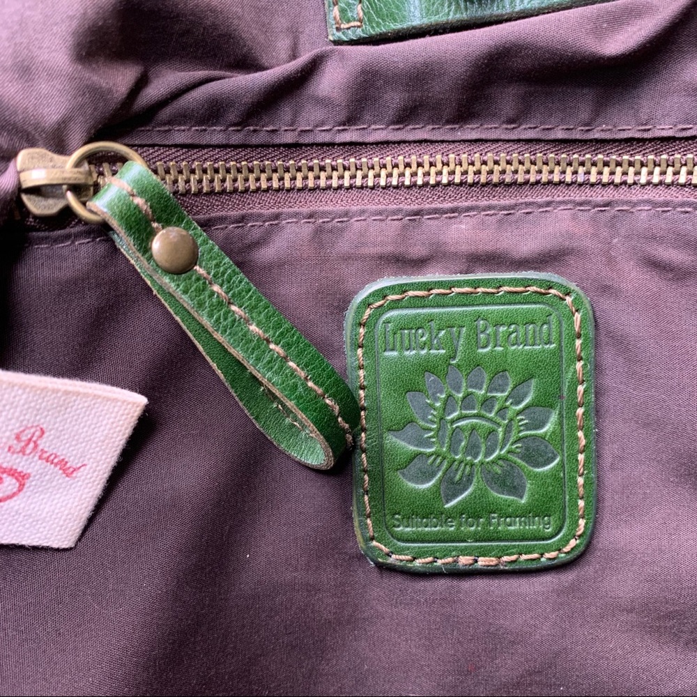 Lucky Brand Green Floral Satchel
$ Price is Firm $ - Picture 3 of 8